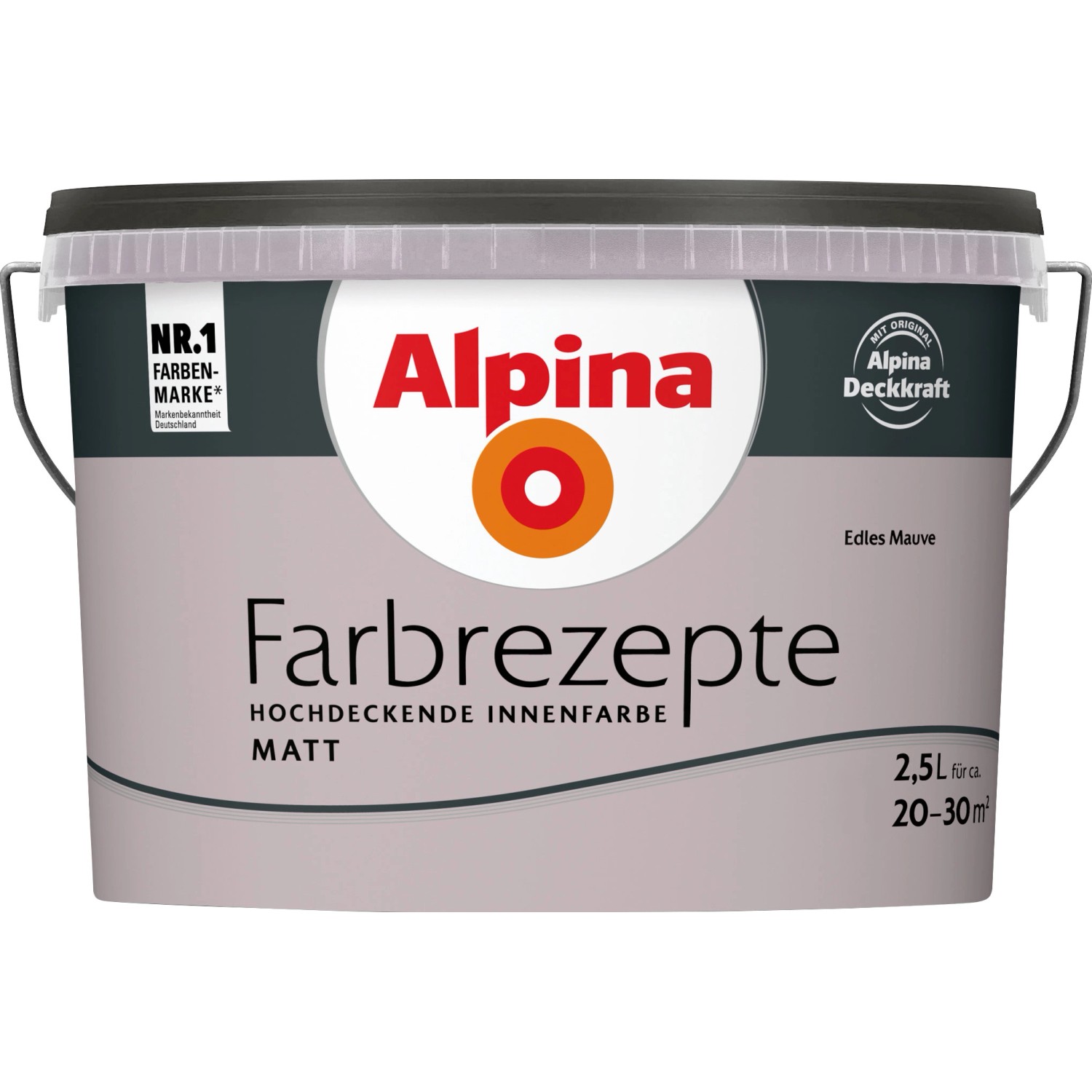 Alpina Farbrezepte Edles Mauve matt 2,5 Liter