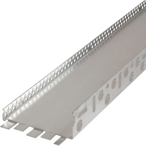 Sockelschiene Plus, 120 mm, aus Aluminium für Vollwärmeschutz-Systeme.