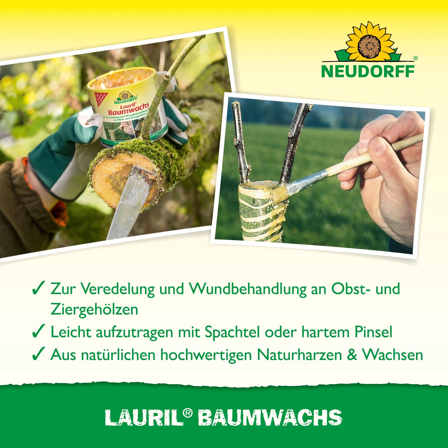 Neudorff Lauril Baumwachs 125 g_4