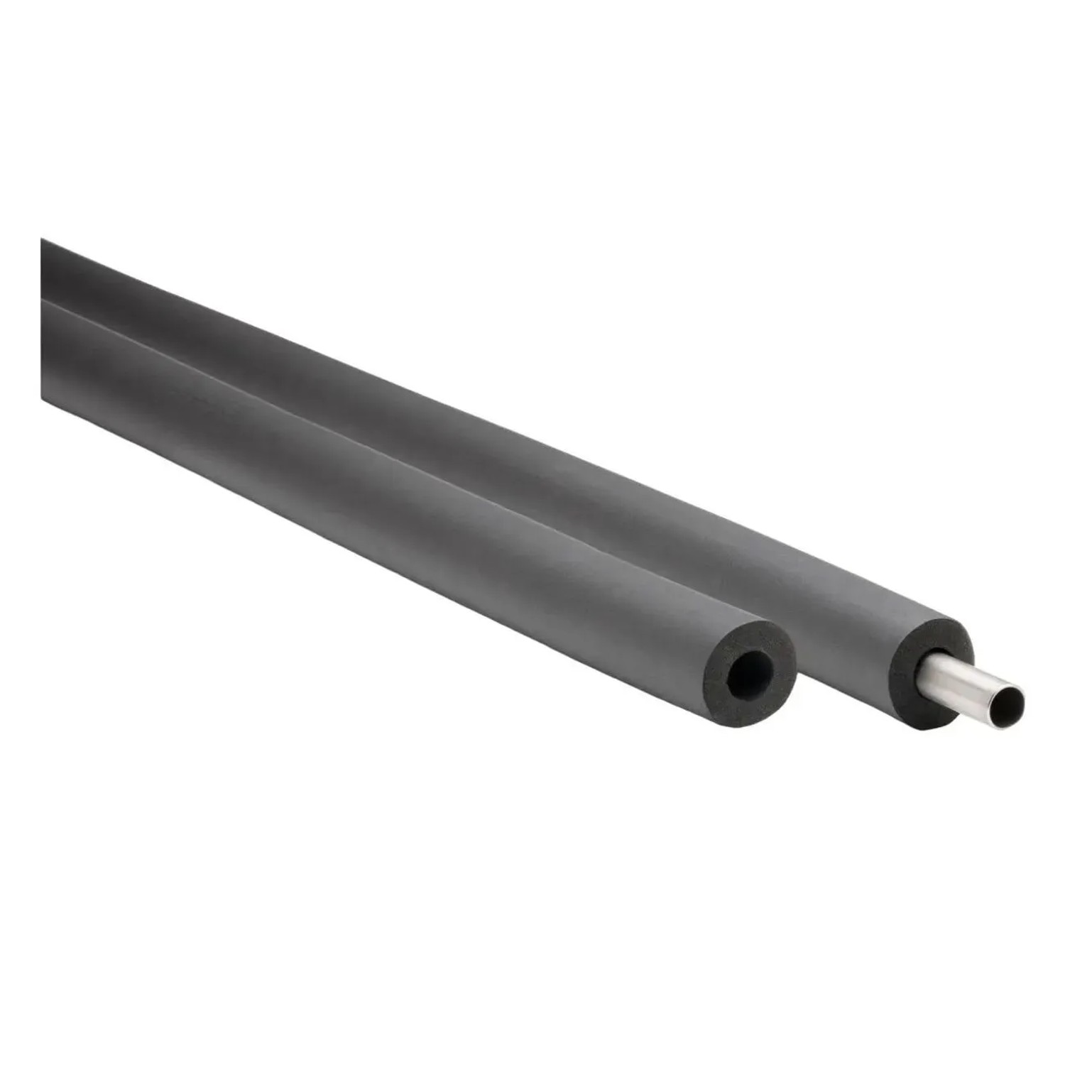 Image of Nmc Deutschland Gmbh Flexible Rohrisolierung Kautschuk Grau 28 X 30 mm 2 m