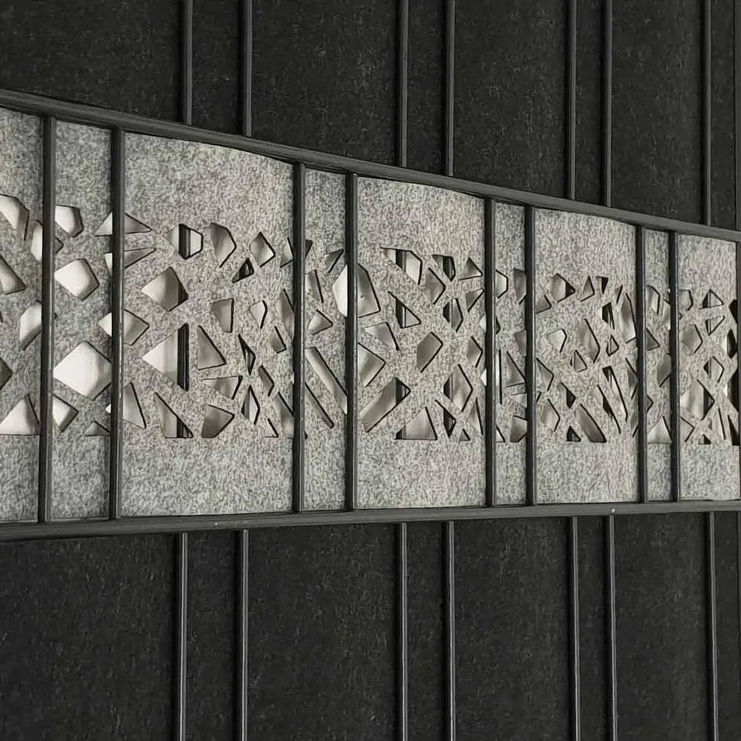 zaunzu Sichtschutz Doppelstabmattenzaun Design Vlies Hellgrau 2,6 m kaufen bei OBI