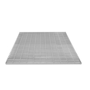 Verzinkter Gitterrost, 1100x1000mm, aus Stahl. Ideal für Industrie und Gewerbe.