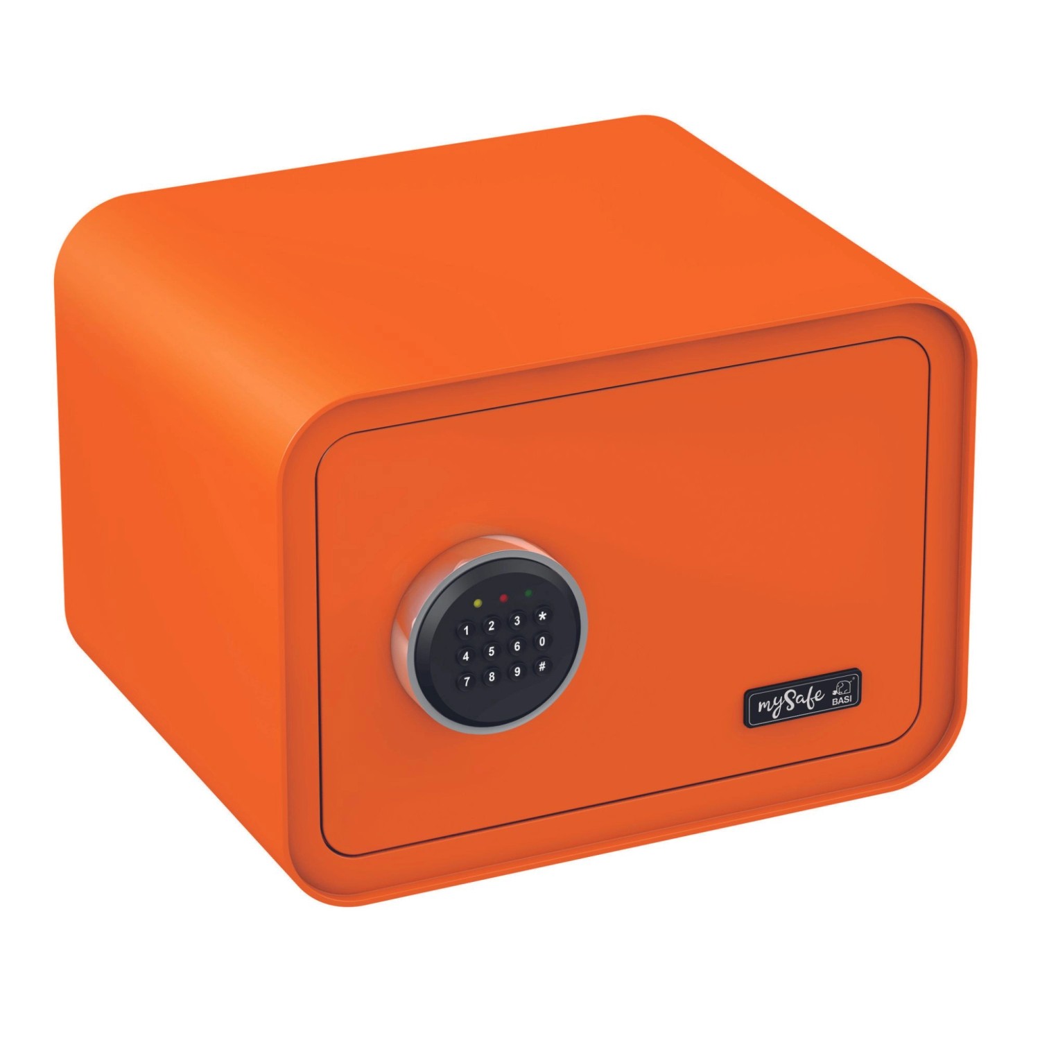 mySafe - Elektronik-Möbel-Tresor - mySafe 350 - Code - Orange