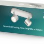 Verpackung des Philips LED-Spot 2er Star in Silber. Moderner Deckenspot mit zwei schwenkbaren Köpfen.