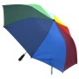 vidaXL Faltbarer Regenschirm Automatisch Mehrfarbig 124 cm 149143_2