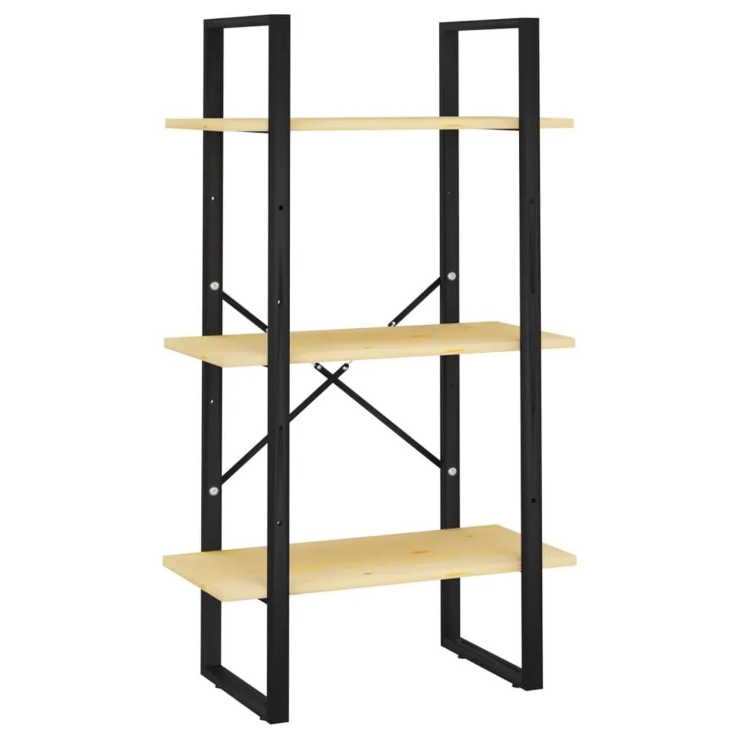 vidaXL Standregal 60x30x105 cm Massivholz Kiefer 806512