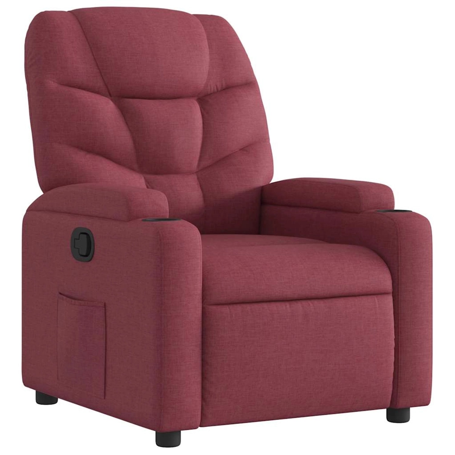 vidaXL Relaxsessel Weinrot Stoff 372444 günstig online kaufen