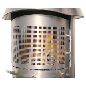 Buschbeck Funkenschutztür für Auckland Grillkamin, Grillutensil aus Edelstahl.