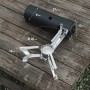 Evocamp Gaskocher BRS-99, klappbar mit Piezozündung. Campingkocher ohne Gaskartusche.