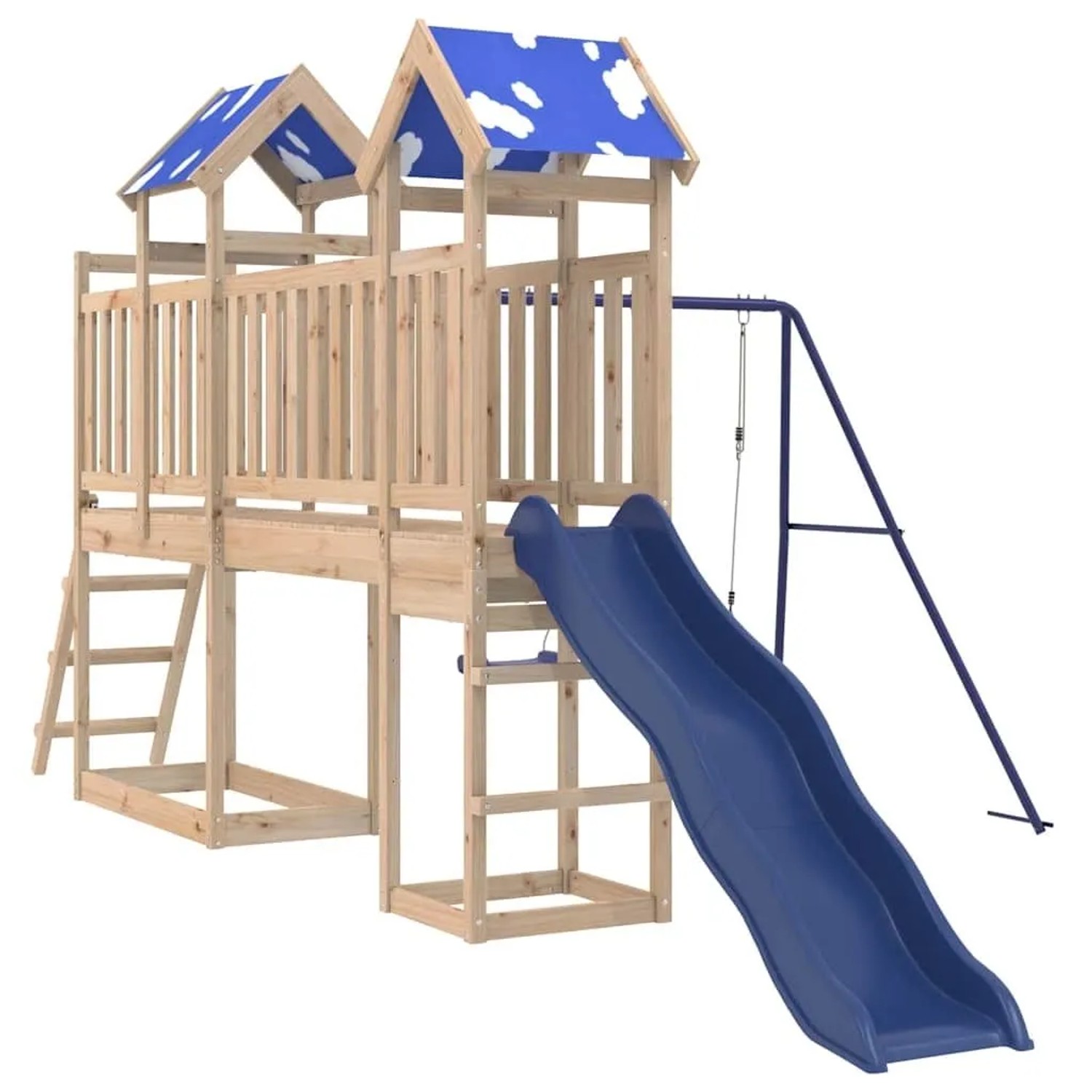 vidaXL Spielturm Massivholz Kiefer 3279085