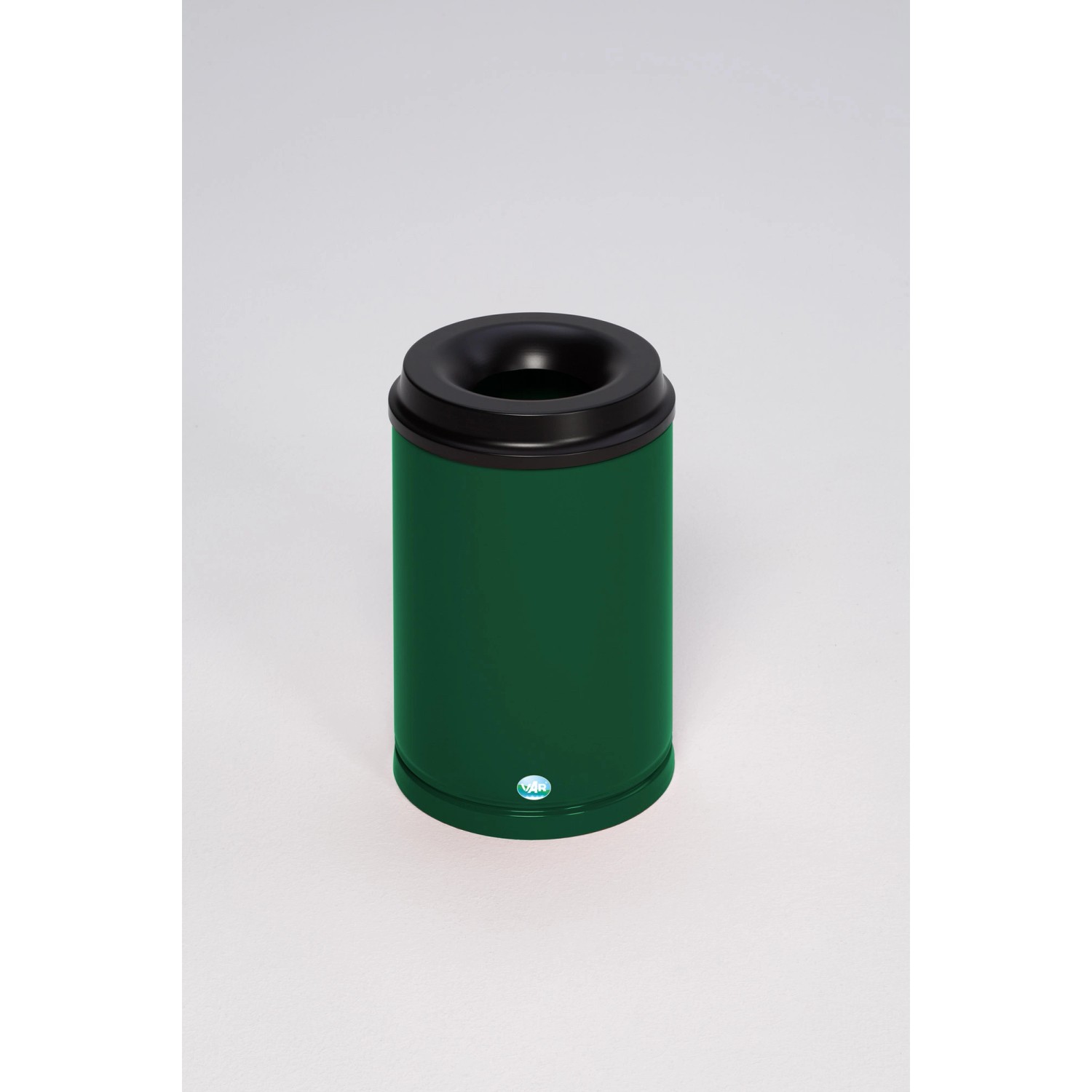 PROREGAL Selbstlöschender Papierkorb 15 Liter HxBxT 37 x 25 x 25 cm Verzink günstig online kaufen