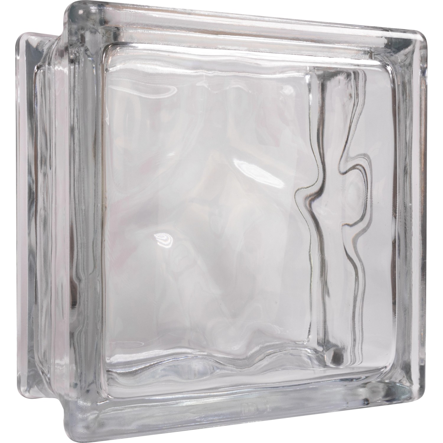 Fuchs Deko Glasstein Wolke 14,5 cm x 14,5 cm x 8 cm