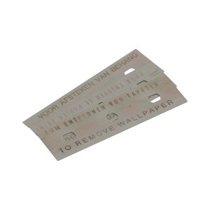 LUX stumpfe Ersatzklingen für Tapetenentferner, geeignet für weiche Untergründe.