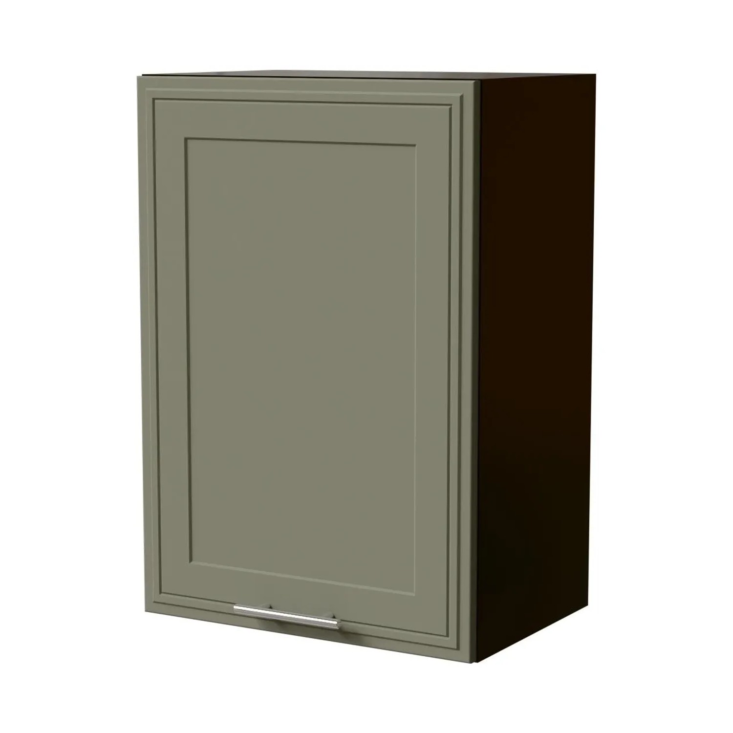 Feldmann-Wohnen Hängeschrank Salo W2/50 Lava / Reed Green Matt 50 / 32,5 / 72cm