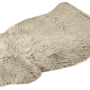Beige KARAT Schaffell Audrey aus Lammfell, vielseitig einsetzbar als Teppich oder Deko.