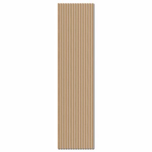 Denpanels Akustikpaneel in Eiche, 240x60cm, zur Schallabsorption und Wandgestaltung.