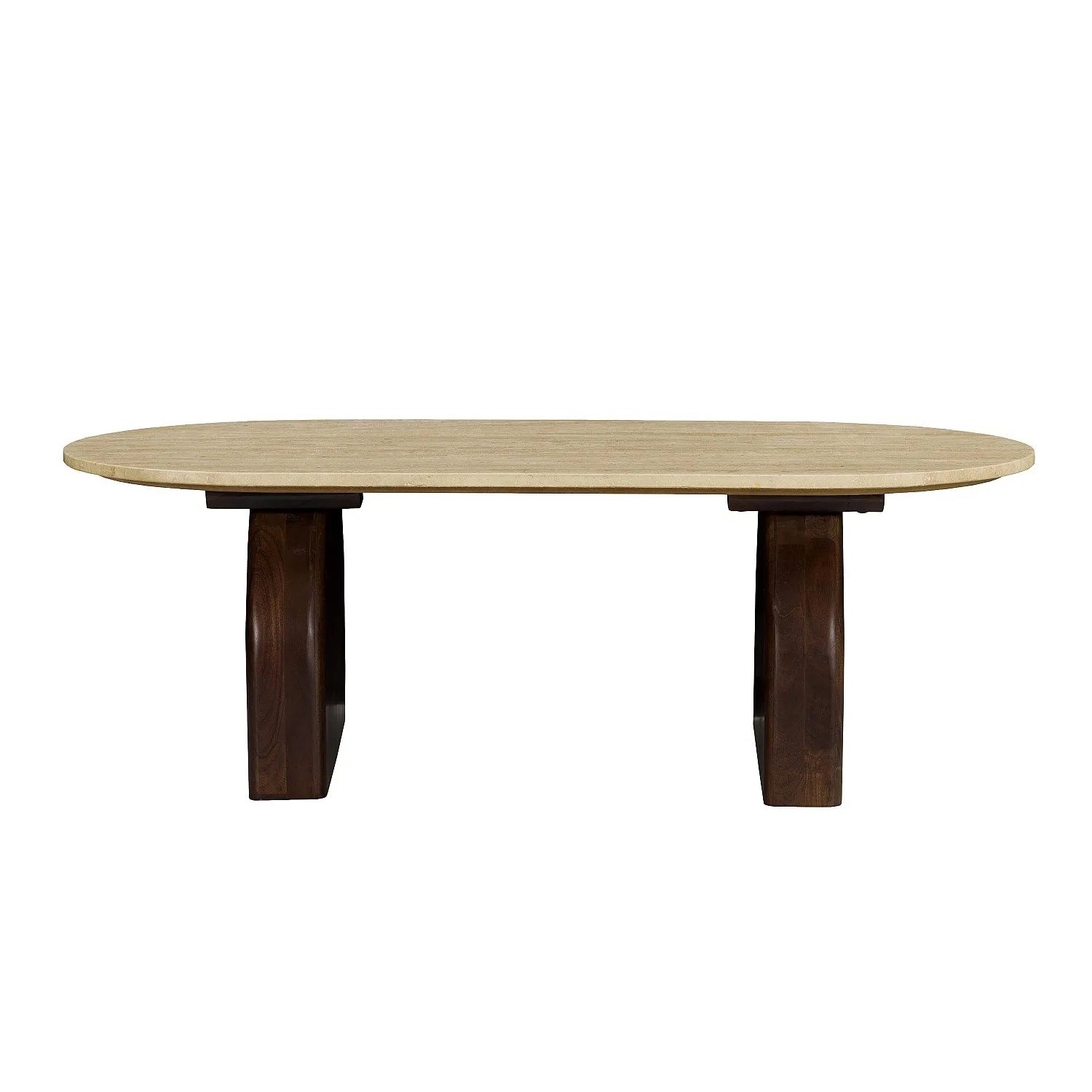Vente-unique Couchtisch Vorelia Beige 120 cm