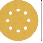 Bosch Expert Schleifblatt C470, Ø 125 mm, Körnung 320, 5 Stück. Zubehör für Exzenterschleifer.