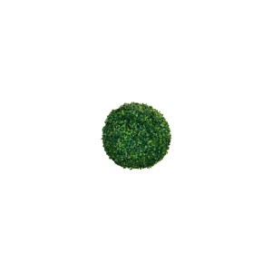 Künstliche Buchsbaumkugel, 8 cm, grüne Kunstpflanze für die Gartendeko.