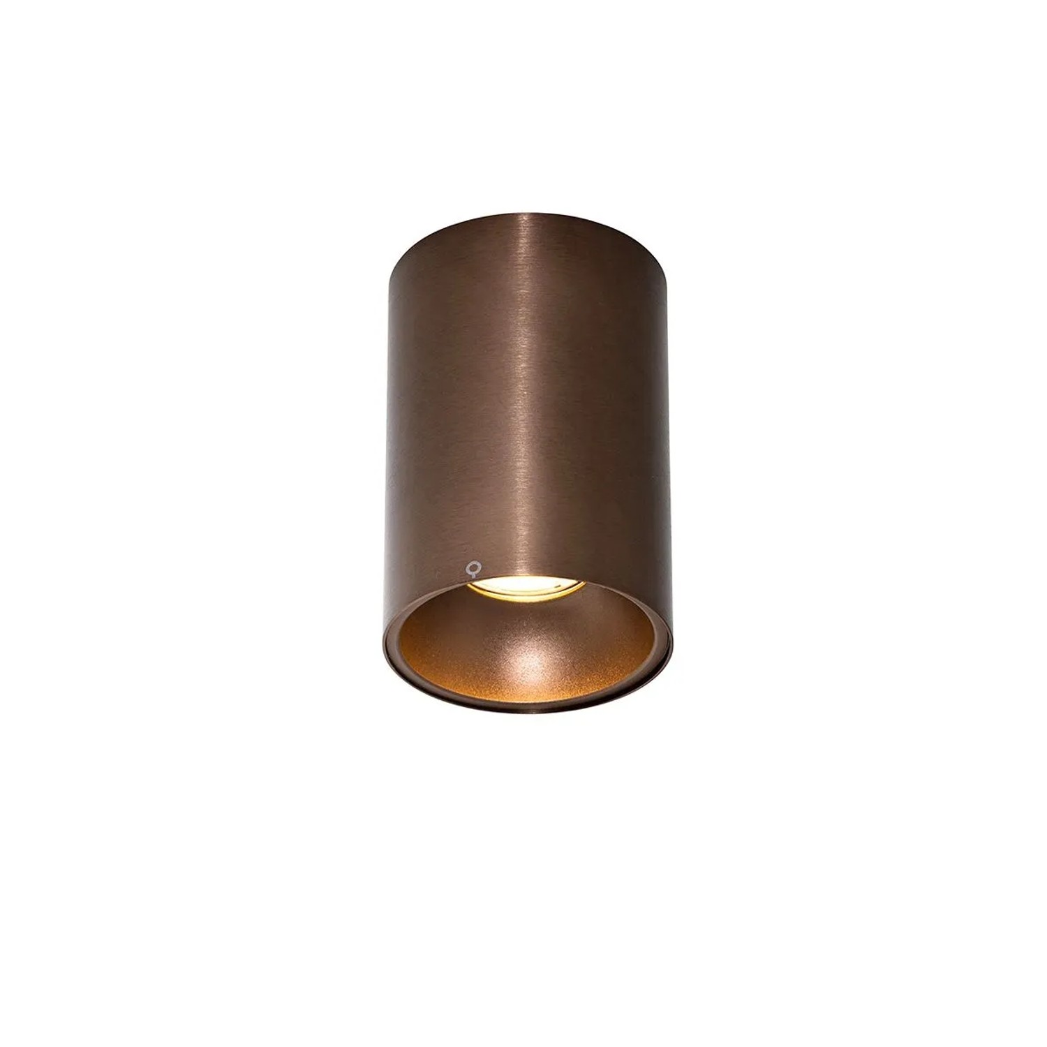 QAZQA Moderner Aufbaustrahler Dunkelbronze GU10 50mm Deep