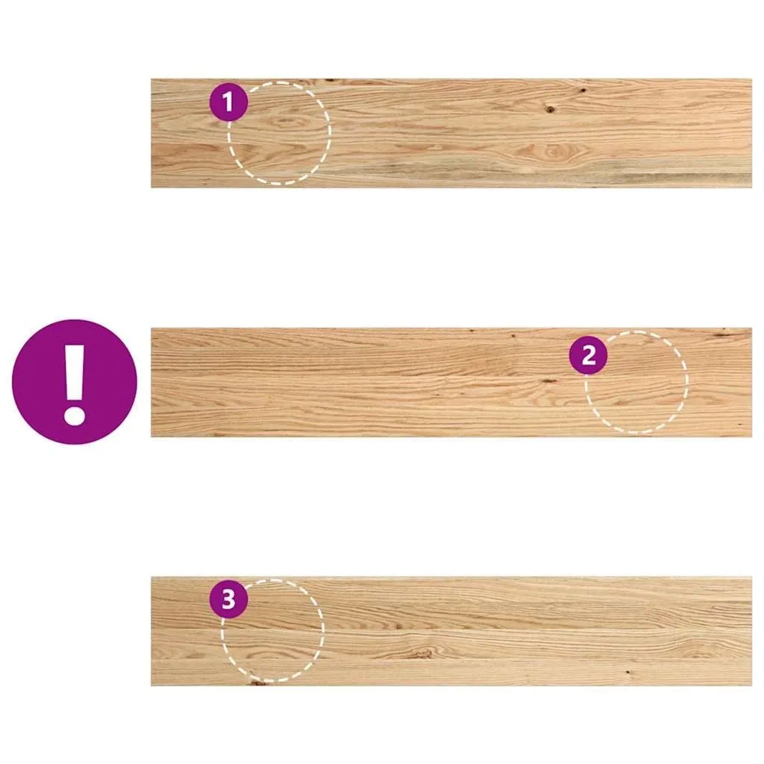 vidaXL Fensterbänke 2 Stk Unbehandelt 110x20x2 cm Massivholz Eiche 4009097_7