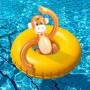 Relaxdays Aufblasaffe PVC Braun BPA-frei 58 cm x 40 cm x 40 cm 100 g_2