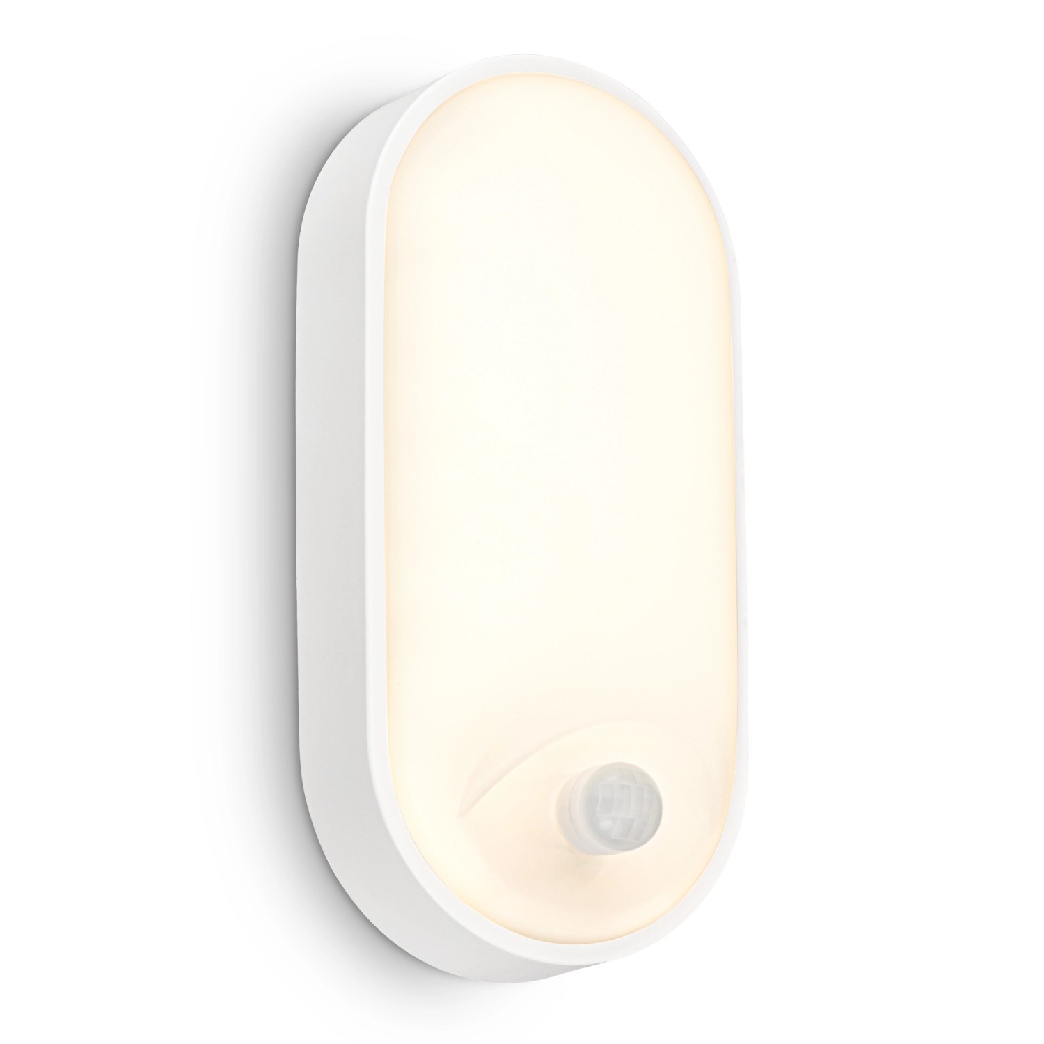 Thumbnail - Briloner LED Wandleuchte Bewegungsmelder IP65 Weiß