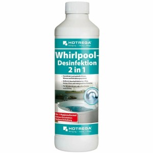 Hotrega Whirlpool-Desinfektion 2in1, 500ml Flasche für Poolpflege.