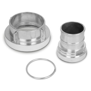 EBERTH 2 Zoll Kupplung Set aus Aluminium für Gartenschläuche und Wasserpumpen.