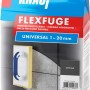 Knauf Flexfuge Universal Anthrazit 5 kg: Sack Fugenmörtel für Fliesen und Naturstein.