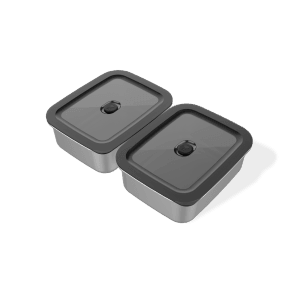 Weber Works Aufbewahrungsboxen, 4-teiliges Set für Grillutensilien, aus Metall und Kunststoff.