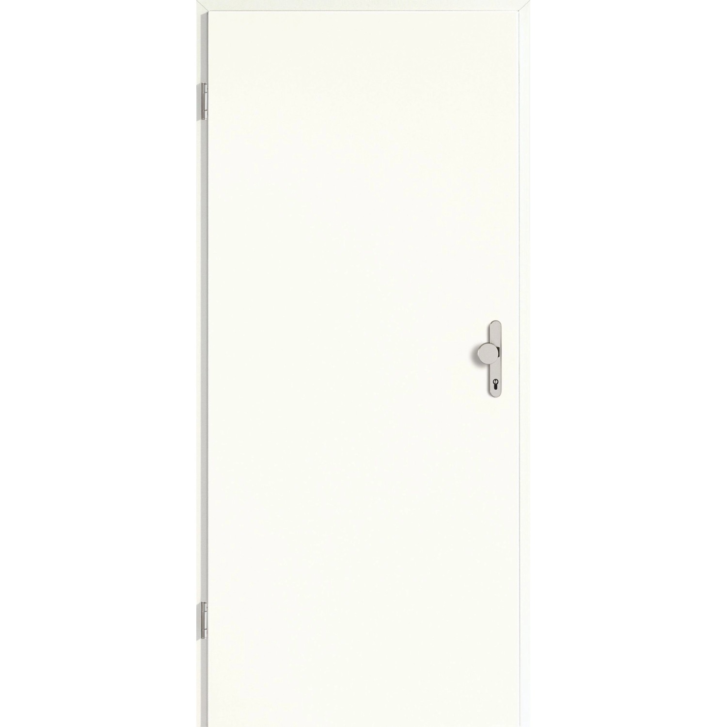 GetaDoor Wohnungstür CPL Arctic Klasse 3 Weiß 198,5 cm x 73,5 cm Anschlag Links