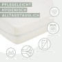 Homestyle4u Polsterbett mit Matratze 120x200 Lattenrost Doppelbett Grau 2280_7