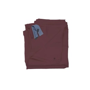 MCW Seitenwand für Pergola Calpe, 4er-Set, rot-braun, wasserabweisend