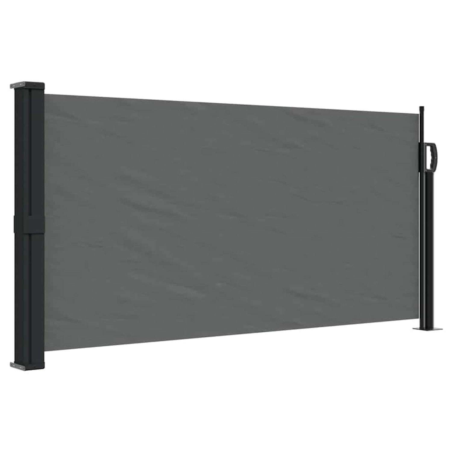 furnicato Seitenmarkise Ausziehbar Anthrazit 100x300 cm günstig online kaufen
