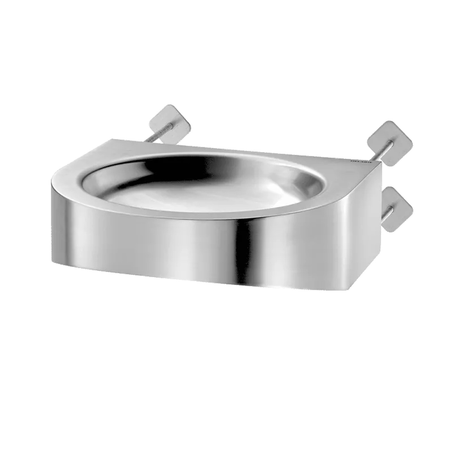 Delabie WT PMR XS TC Wandhangwaschbecken ohne Hahnloch Edelstahl 1.4301 satiniert