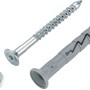 LUX Nageldübel 6 mm x 35 mm mit Nagel, geeignet für Befestigungen in Vollziegel und Beton.