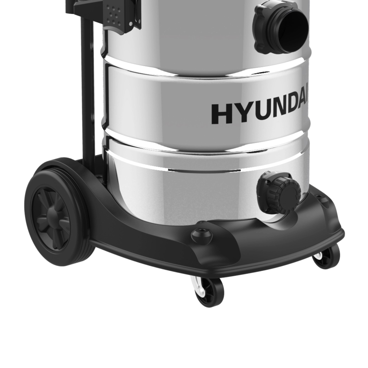 Hyundai Nass-Trockensauger VCWD1630E, 1600 W, 30 l Tank, mit Rädern und Zubehör.