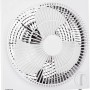 Weißer Tristar Tischventilator VE-5904, 23 cm Durchmesser.