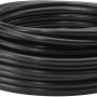 Geka Drip Set: Schwarzes Tropfrohr (50m) für Balkon/Terrasse Bewässerungssystem, Ø 6 mm.