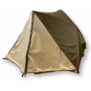 Claptop Multifunktionszelt 3in1 in Khaki, 210x210x125 cm. Campingzelt mit HUB-Mechanismus.