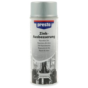 Presto Zinkausbesserung-Spray 400ml für Lackreparatur und Karosseriearbeiten.