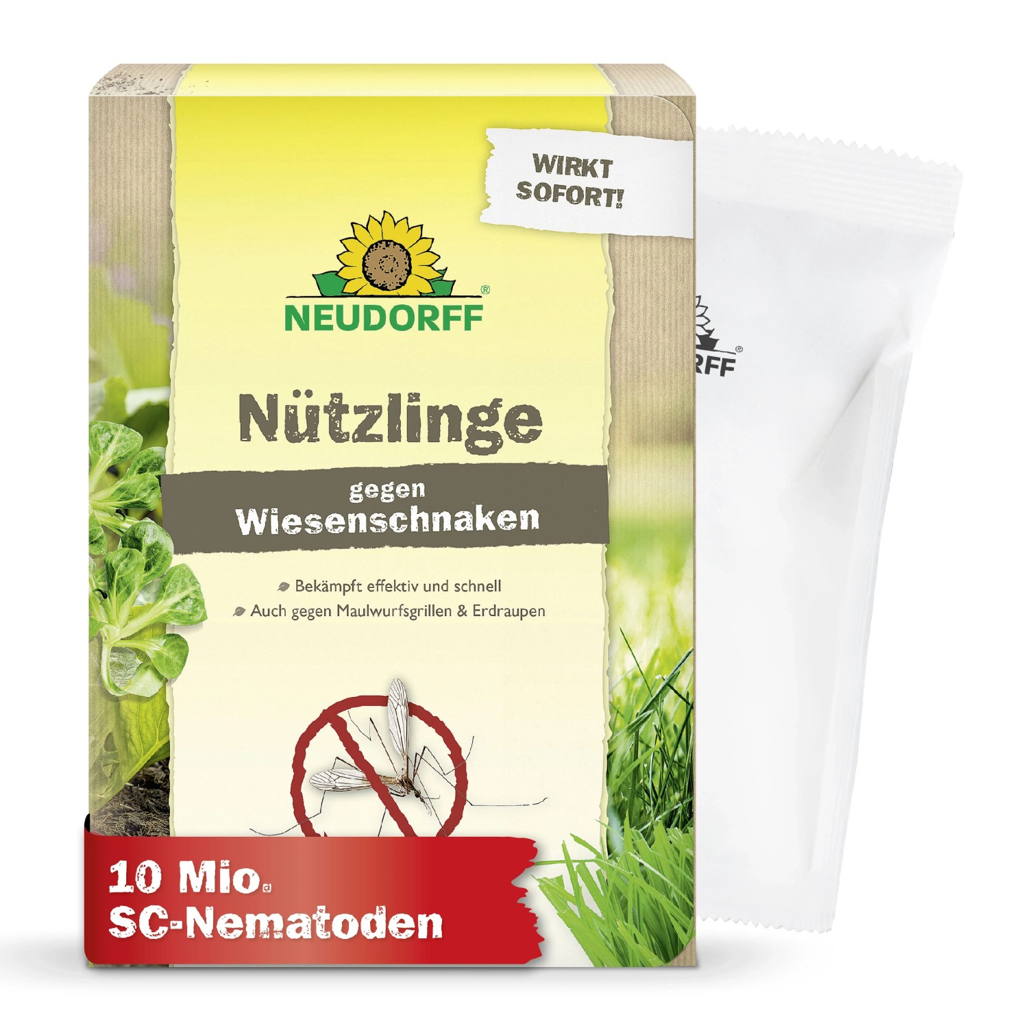 Neudorff Bestell-Karte Nützlinge Gegen Wiesenschnaken 20 m²