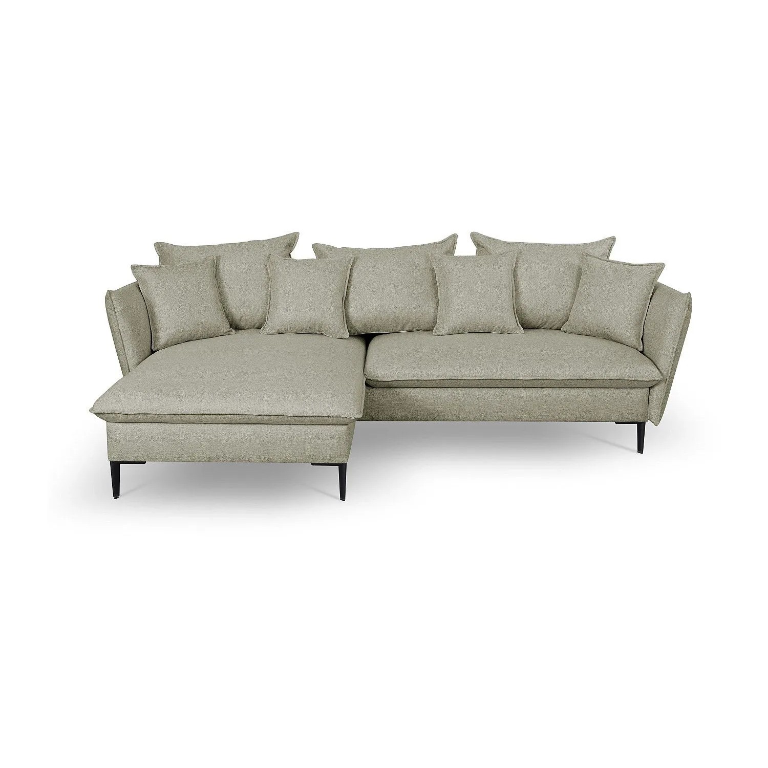 Vente-unique Schlafsofa Lazare Hellgrün 258 cm