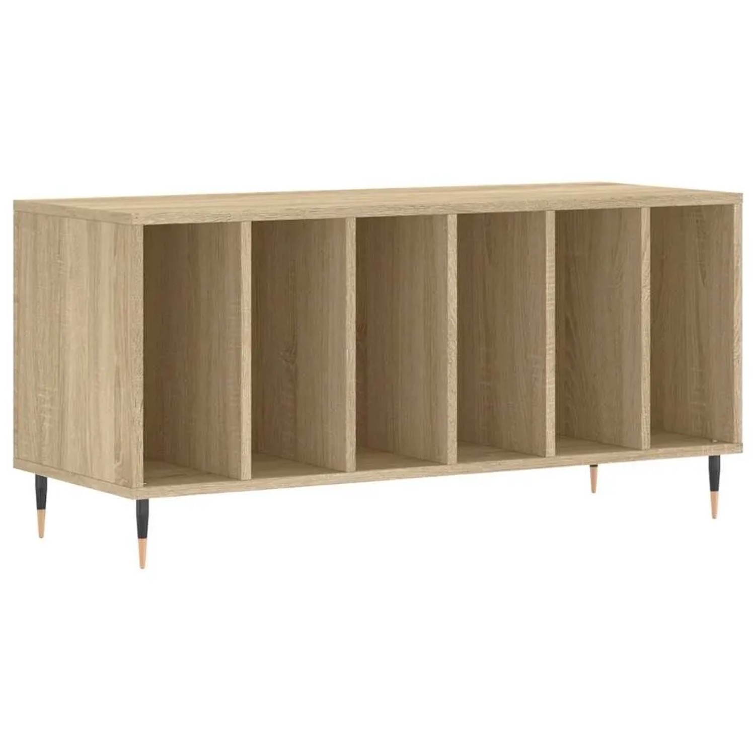 vidaXL Plattenschrank Sonoma-Eiche 100x38x48 cm Holzwerkstoff 831743