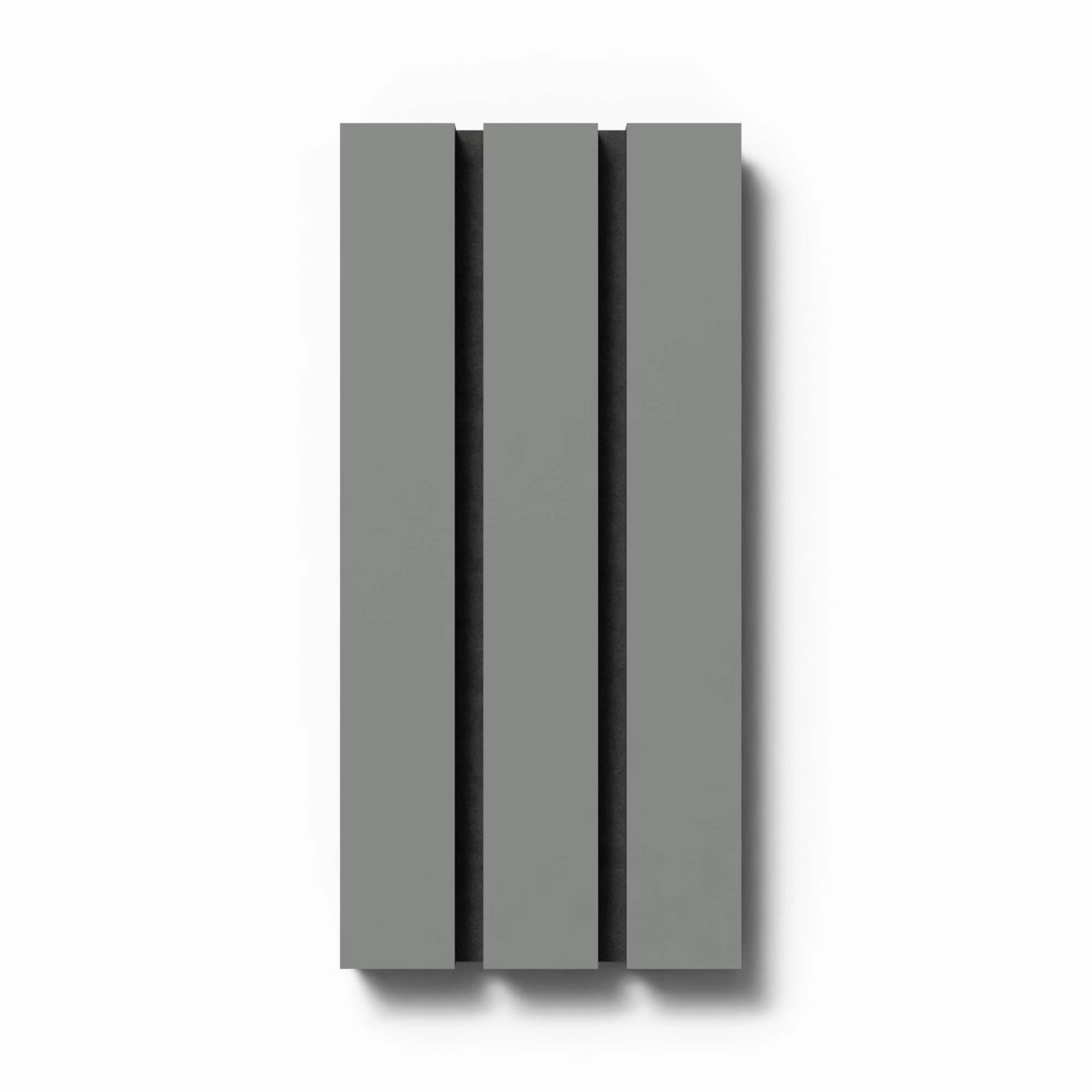 Akustikpaneel-Muster Linoleum Lux Ash MDF Schwarz Filz Schwarz 29,5 cm x 15 cm