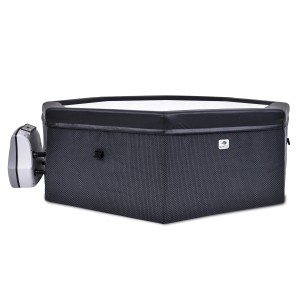 GardWell Whirlpool Unos, aufblasbar, achteckig, für 6 Personen mit Pumpe.