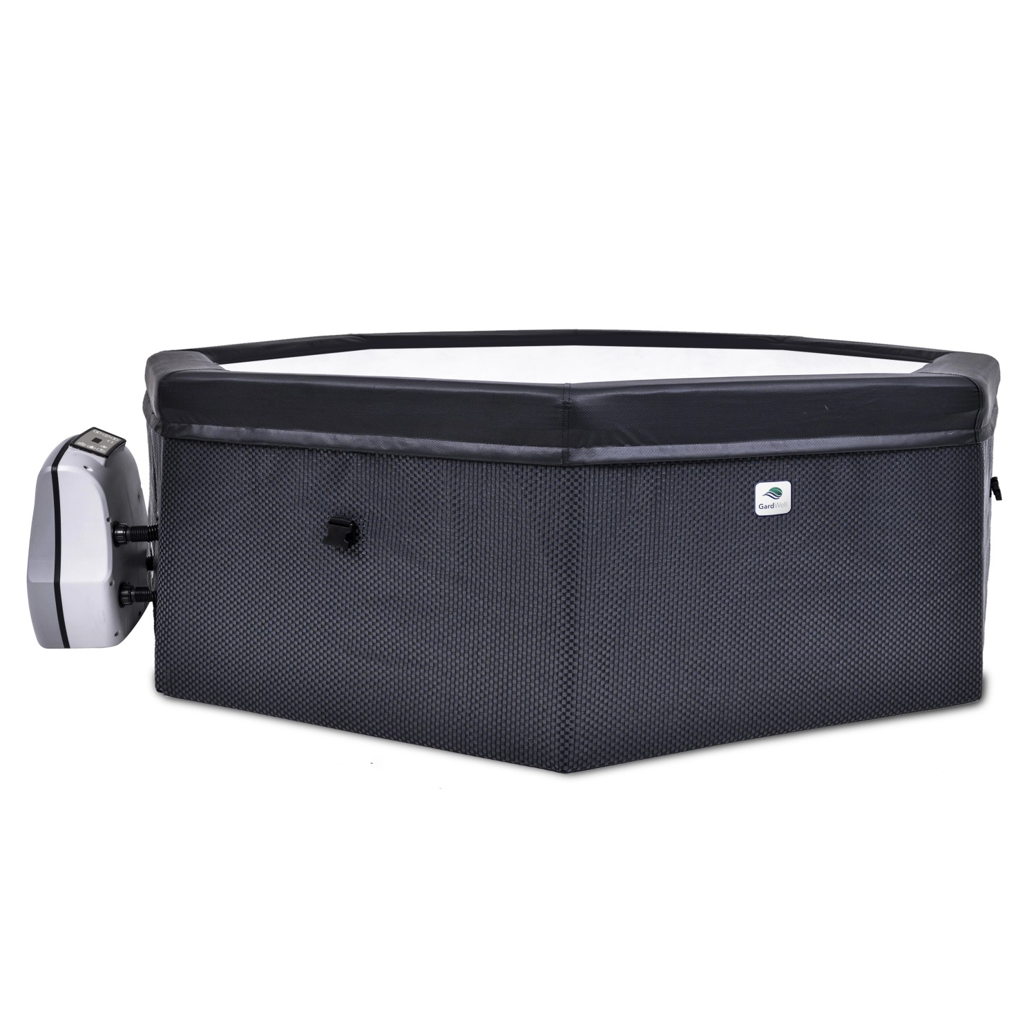 GardWell Whirlpool Unos aufblasbar 6 Personen achteckig Ø 193 cm x 70 cm günstig online kaufen
