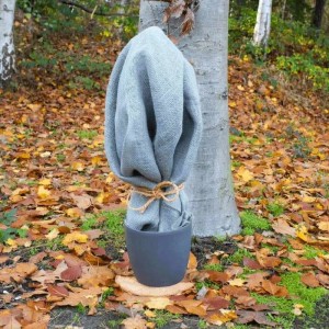 Galaflor Winterschutztuch aus Jute 110x60 cm Anthrazit