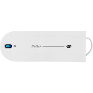 Weiße REV Ritter Steckdosenleiste Nolook mit 4-fach Schalter und 1,4 m Kabel.